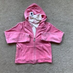Gap Kids coral pink hoodie and snowflake top, NWT Size 8